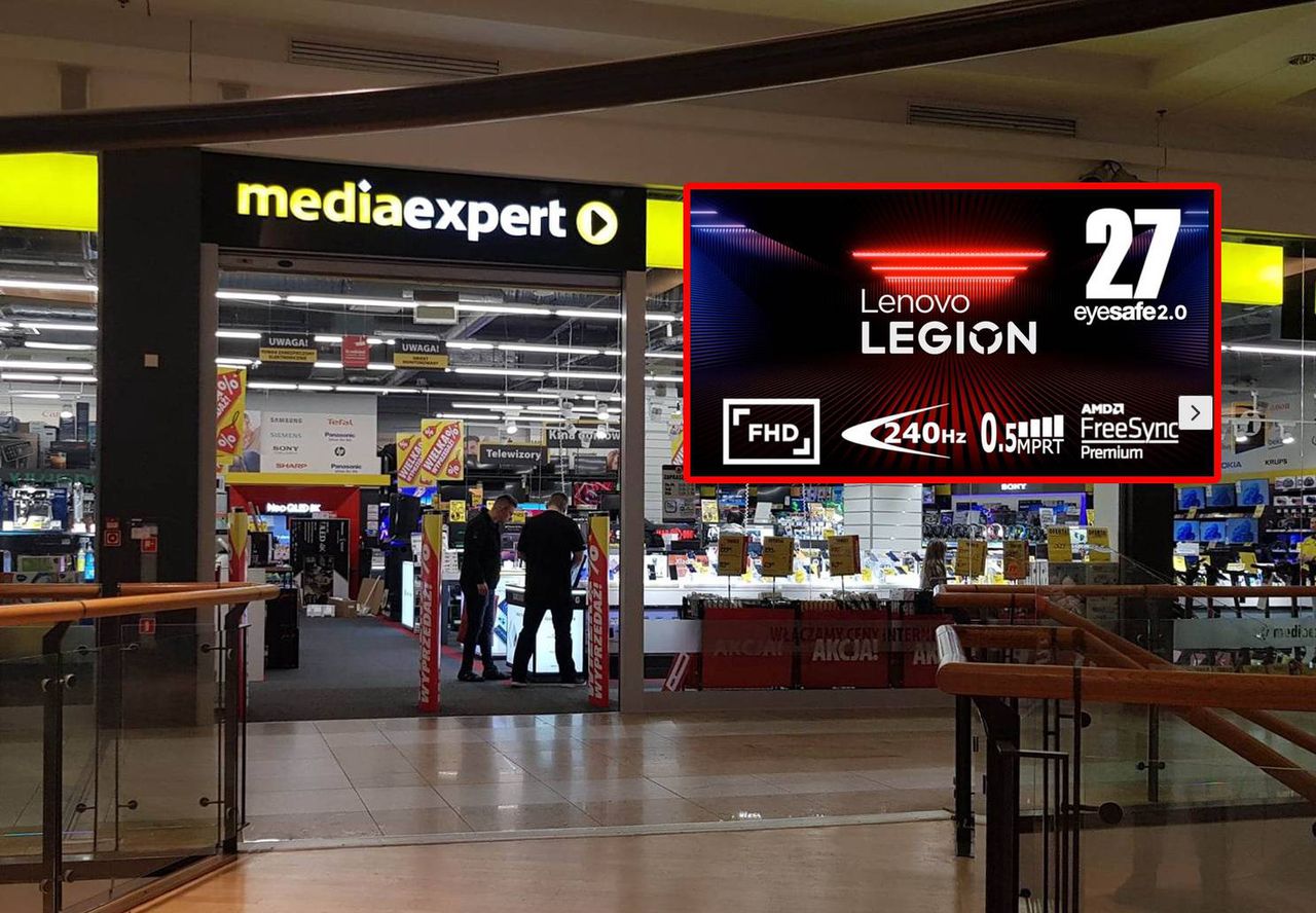 629 zł za monitor. Hit dnia w Media Expert