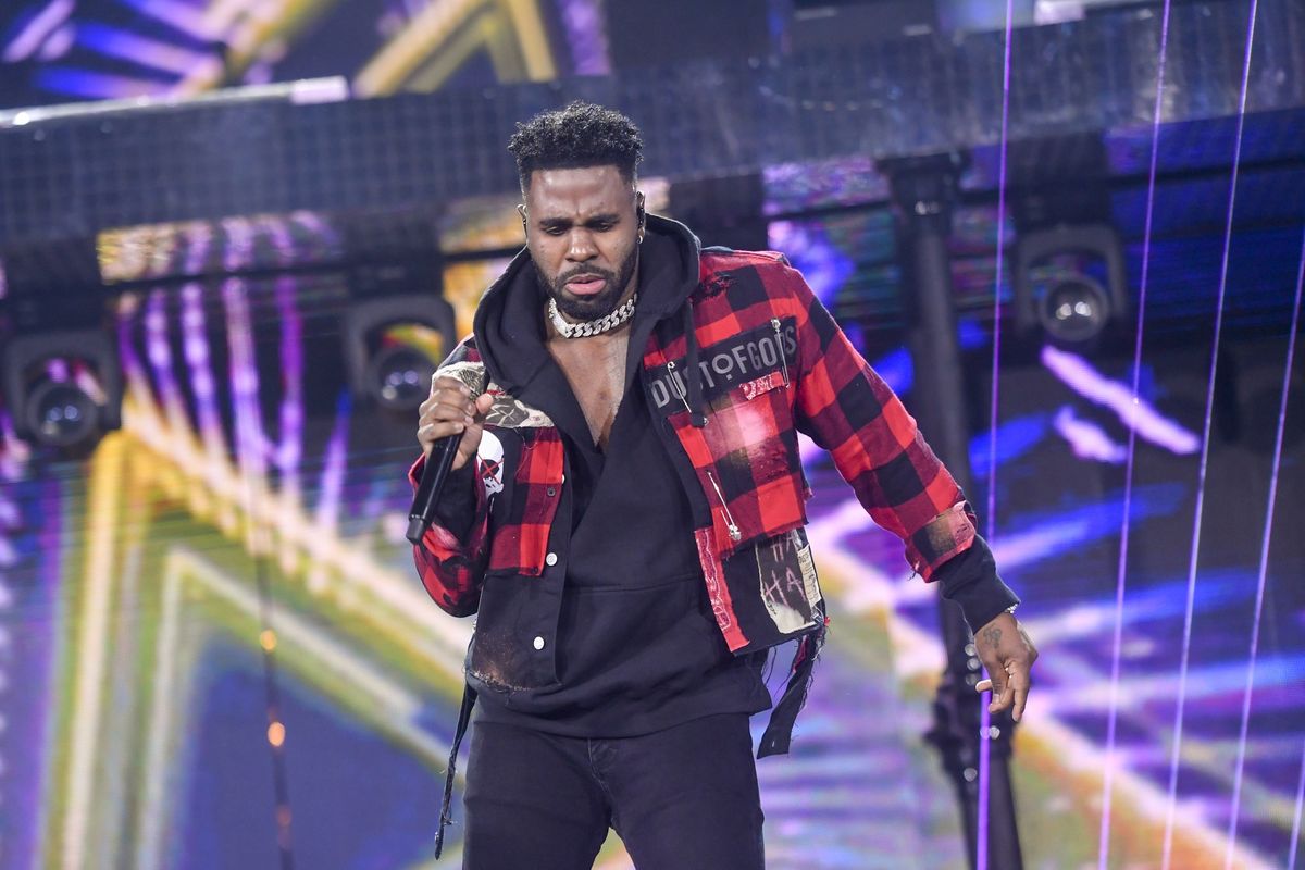 Jason Derulo na scenie w Zakopanem