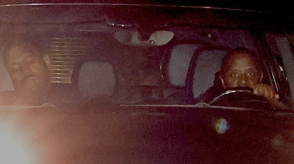 Zaspany Kanye przyłapany z córką po medialnej aferze z Kim