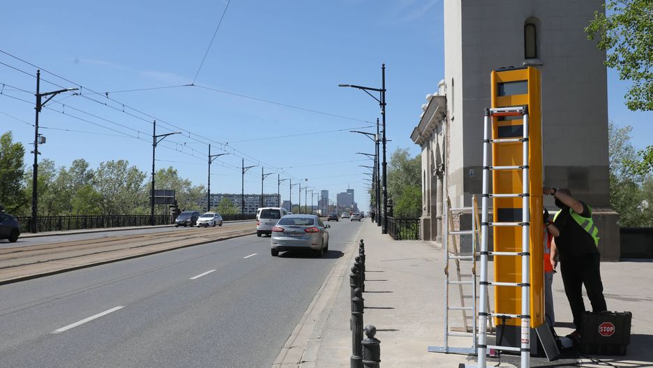 Warszawa. Zakończyła się kontrola na moście Poniatowskiego