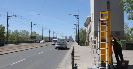 Warszawa. Mazowiecki konserwator zabytków zakończył kontrolę na moście Poniatowskiego