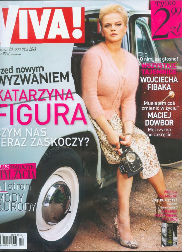 Figura ZNOWU NA OKŁADCE "Vivy"! "CZY JESTEM IKONĄ SEKSAPILU?"