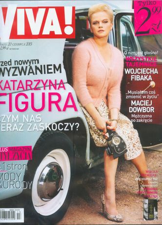 Figura ZNOWU NA OKŁADCE "Vivy"! "CZY JESTEM IKONĄ SEKSAPILU?"