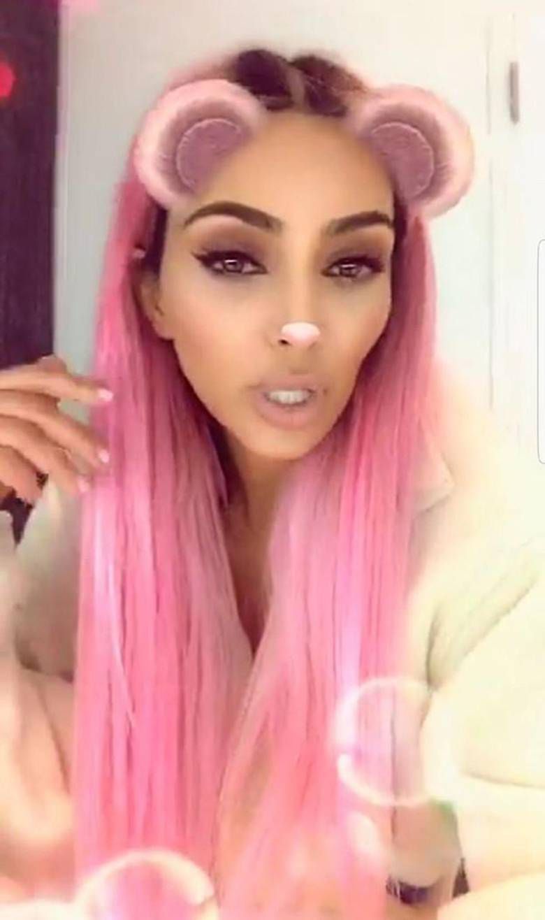Kim Kardashian przefarbowała się na różowo