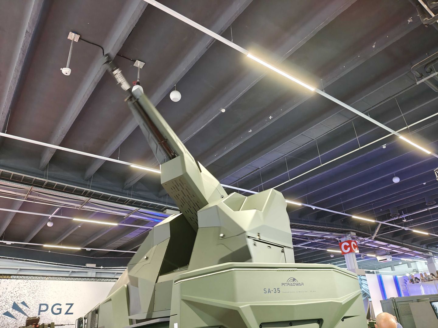 Wieża systemu SA-35.
