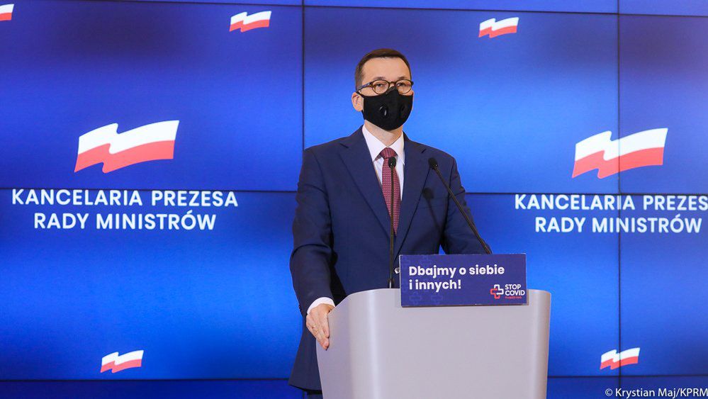 Koronawirus. Premier Mateusz Morawiecki na konferencji prasowej