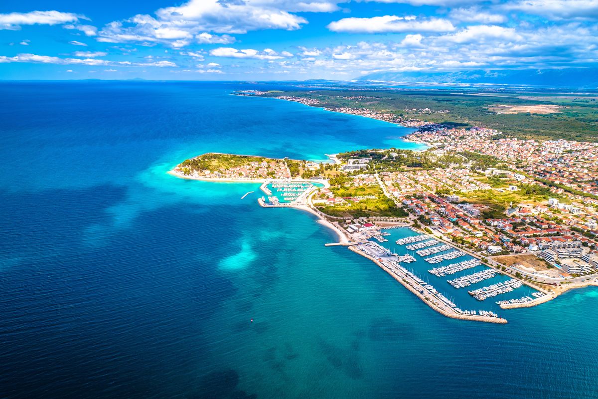 Borik to turystyczna dzielnica Zadaru, położona przy plaży