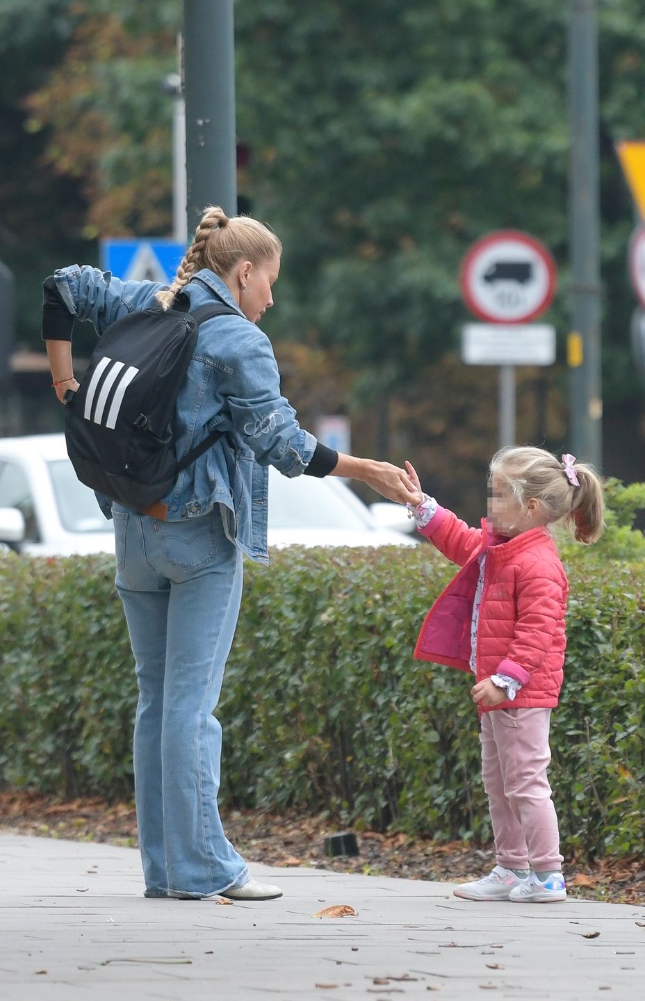 Katarzyna Warnke z córką