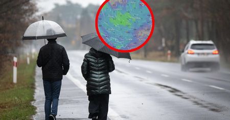 Do Polski suną intensywne opady. Jest najnowsza prognoza pogody