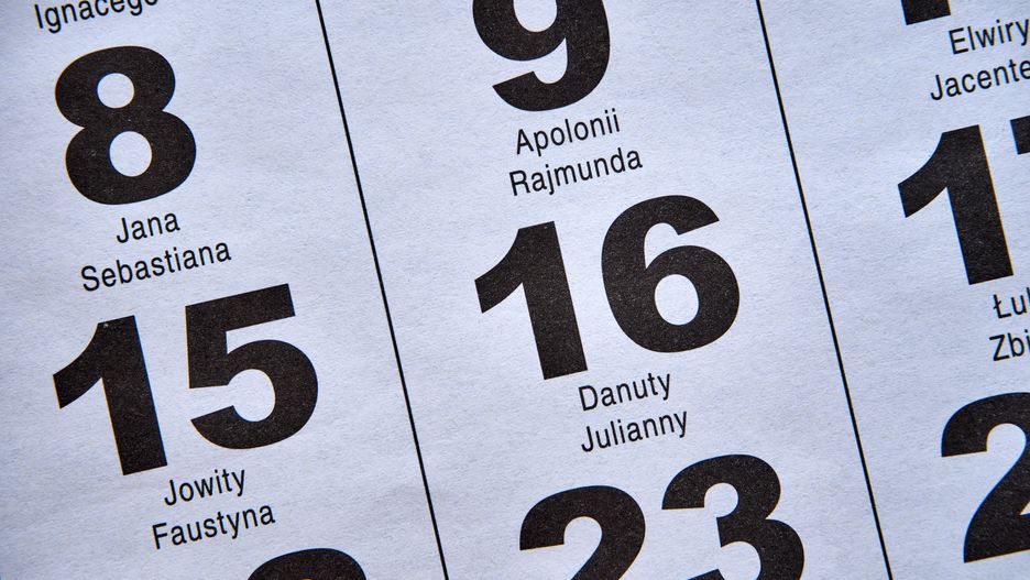 Nie trzymaj takiego kalendarza w domu