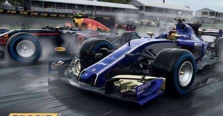 Zmagania w deszczu na obszernym wideo z F1 2017