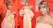Eteryczna Taylor Swift w różowej kreacji bryluje na gali "Time 100"