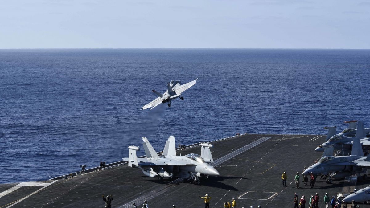 Amerykańska marynarka wojenna straciła myśliwiec F/A-18 Super Hornet