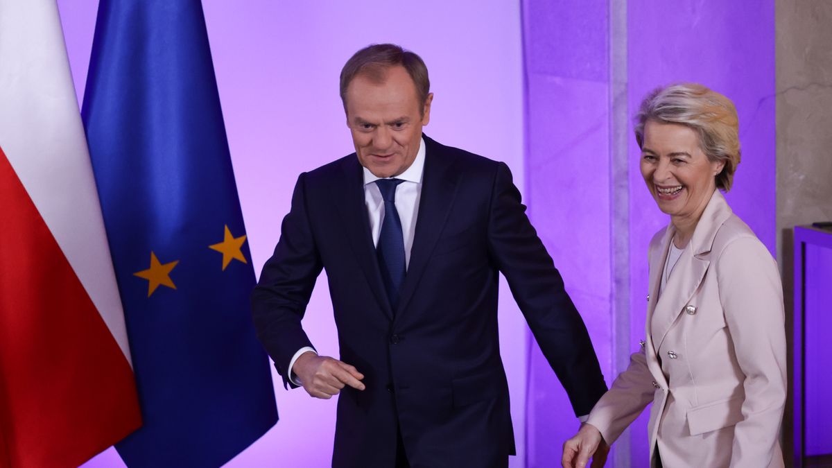 Ursula von der Leyen i Donald Tusk