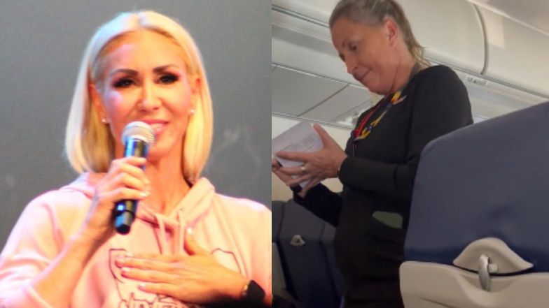 Did the celebrity dress inappropriately for the plane?