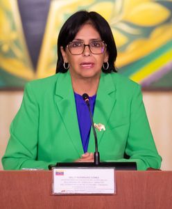 Wiceprezydentka Wenezueli przemówiła w państwowej telewizji