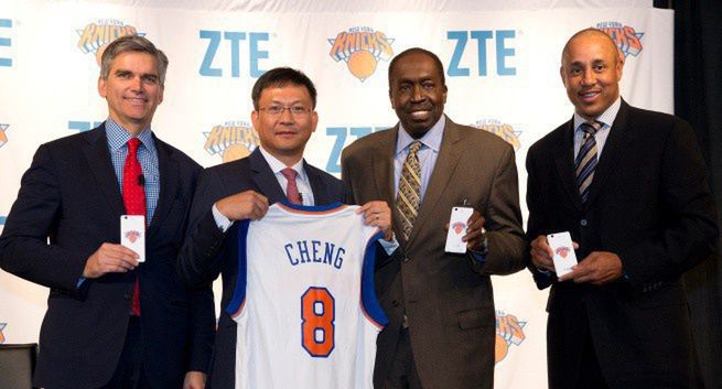 ZTE sponsorem trzech drużyn NBA