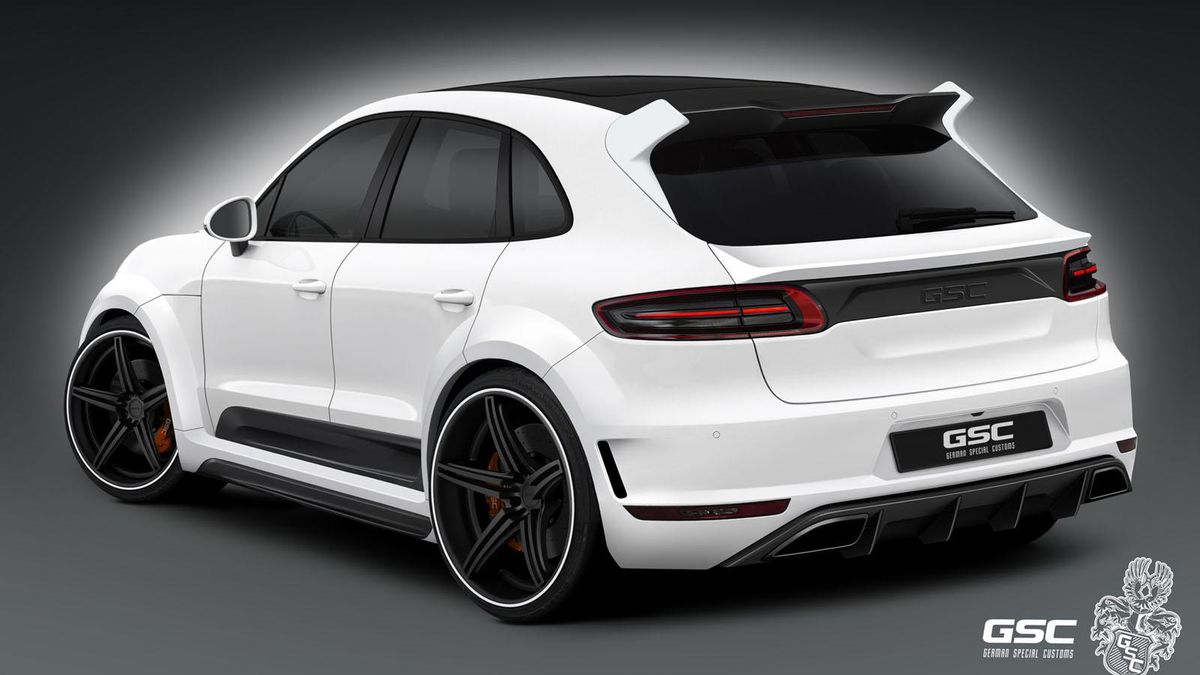 Porsche Macan z pakietem GSC - szeroko i nisko 1