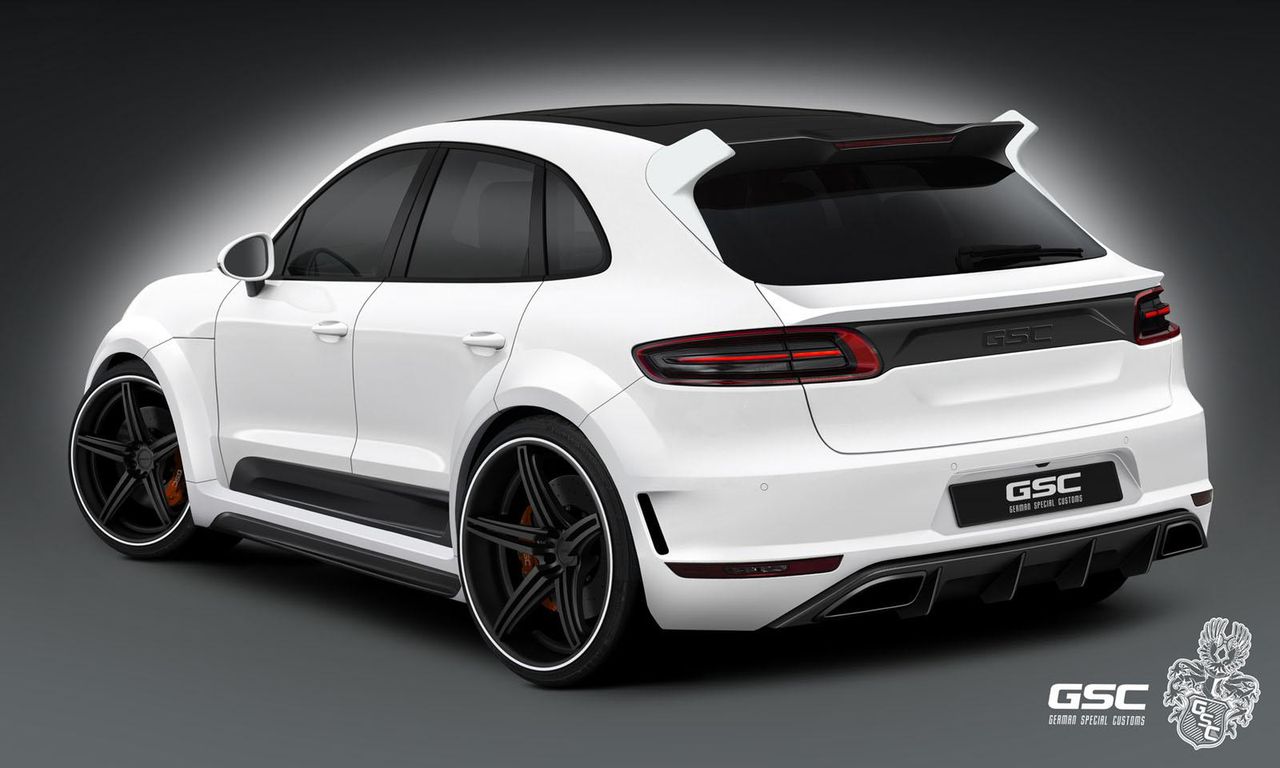 Porsche Macan z pakietem GSC - szeroko i nisko