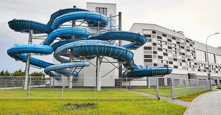 Reda. Awaria w aquaparku, w rurze utknęło 10 osób