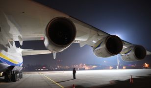 Największy samolot świata wylądował na lotnisku w Rzeszowie