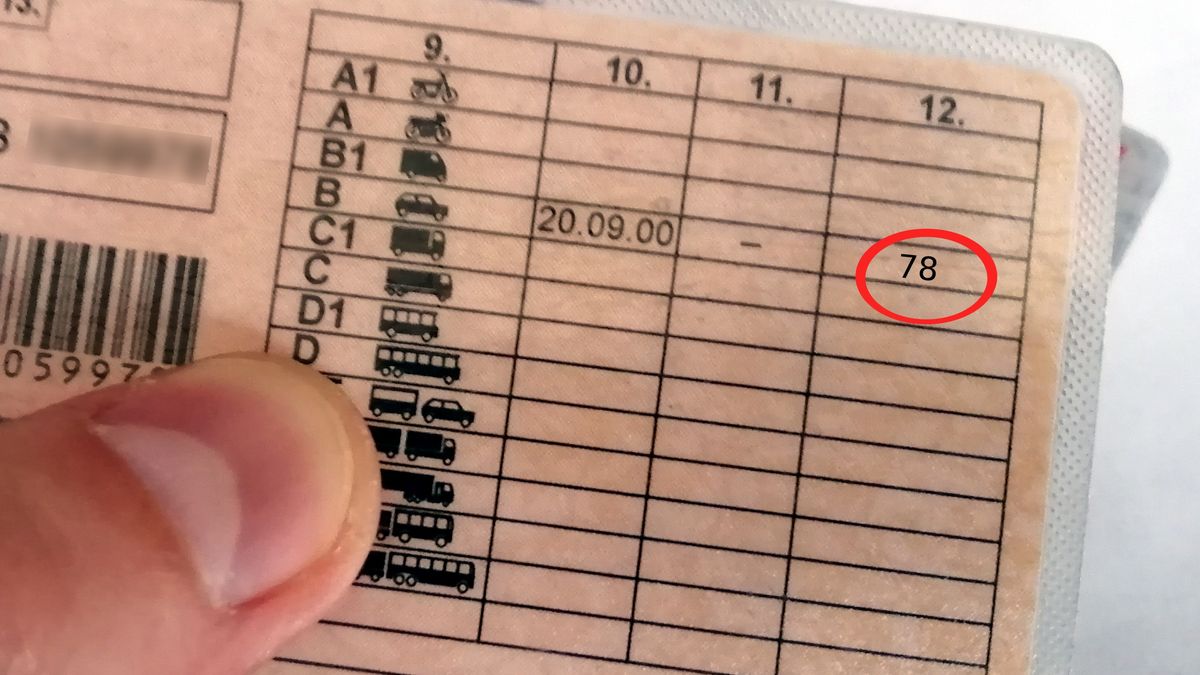 Prawo jazdy z kodem 78