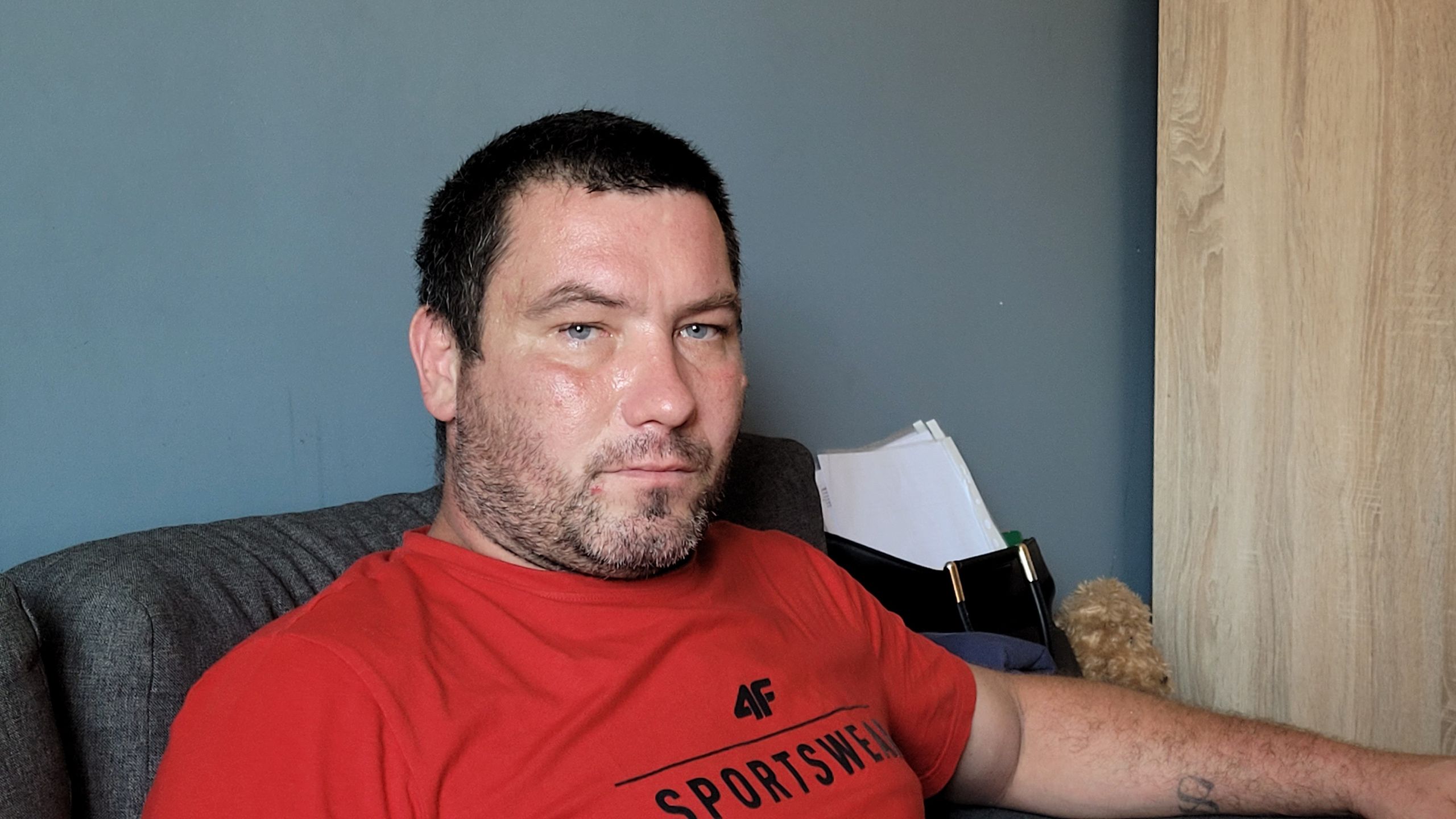 Sławomir Masa sam wyremontował mieszkanie po pożarze. Po latach ma je opuścić