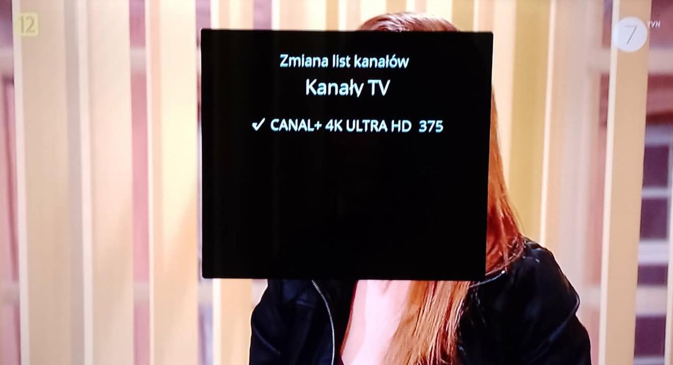 Komunikat na dekoderach Vectry