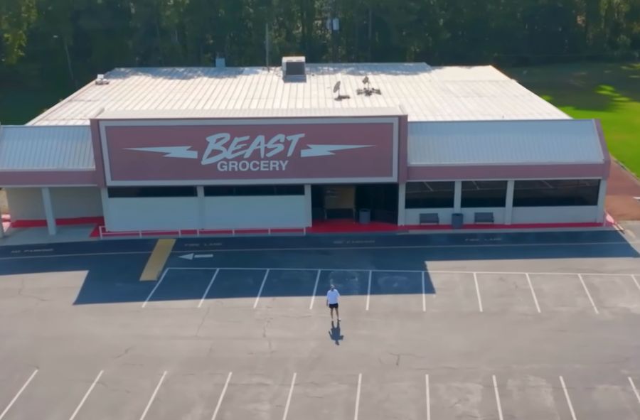 Mr Beast kupił sklep