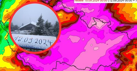 Zdjęcie z Czech. Pogodowy armagedon już u naszych granic. "Ekstremalne opady"