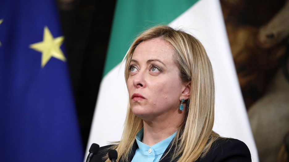 Premier Giorgia Meloni w Palazzo Chigi 