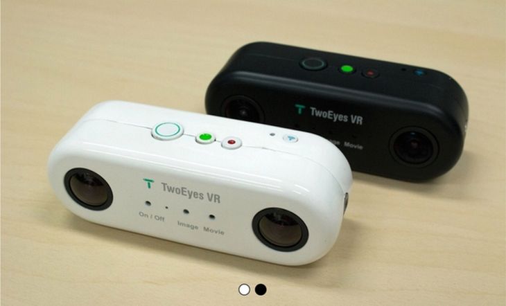 TwoEyes VR: pierwsza na świecie stereoskopowa kamera 4K VR 360° 2