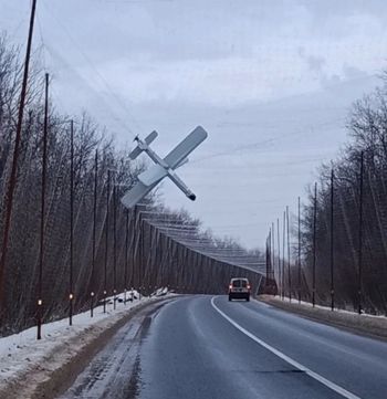 Rosyjski "łowca Krabów" próbował zaatakować Ukraińców. Powstrzymała go sieć