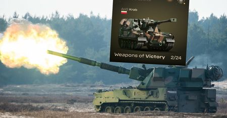Tak Ukraińcy dziękuję Polakom. "Kraby" wyróżnione