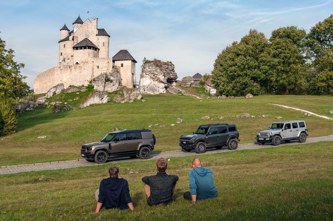 Defender, Bronco i Wrangler