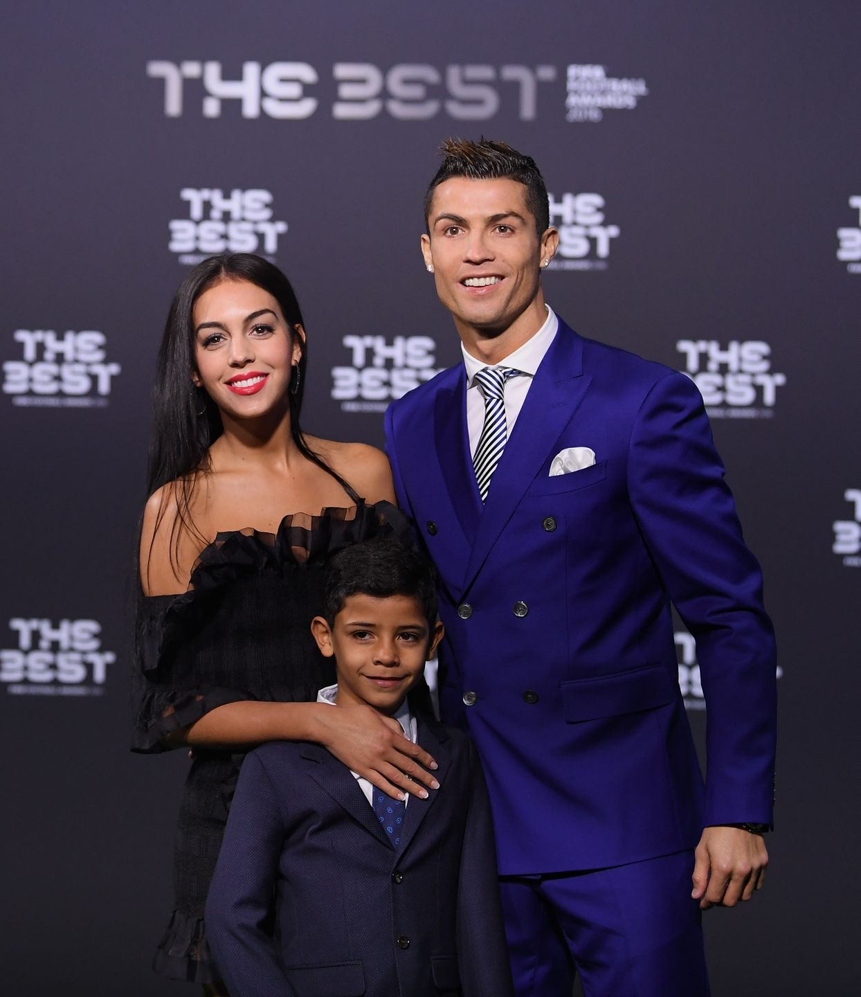 Cristiano Ronaldo, Cristiano Junior, Georgina Rodriguez