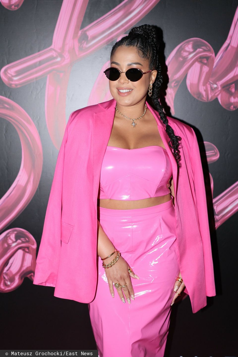 Patricia Kazadi na Pudelek Pink Party 