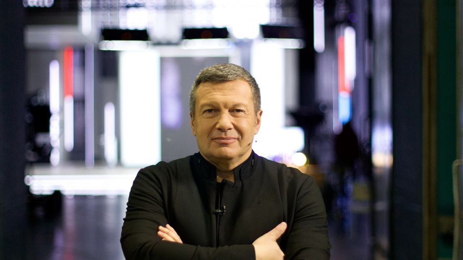 arch49Fot. Stringer/East News Rosja, 07.10.2019. Prezenter rosyjskiej publicznej telewizji Rossija 1 - Vladimir Solovyov.Stringer