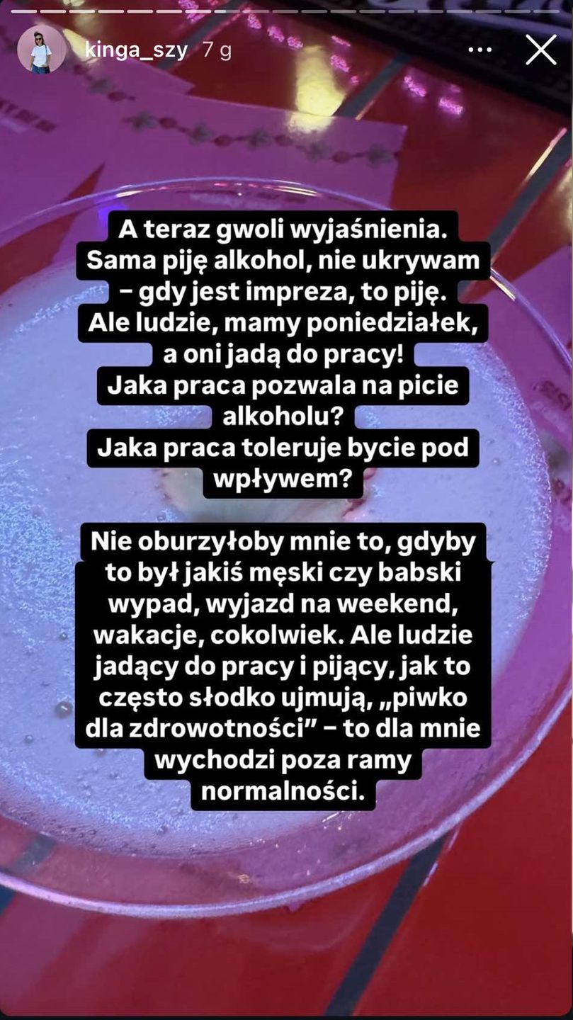 Kinga opisała, co zobaczyła w Warsie przed godz. 10 