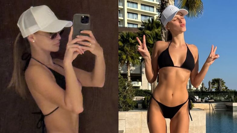 Karolina Pisarek eksponuje smukłą sylwetkę w bikini
