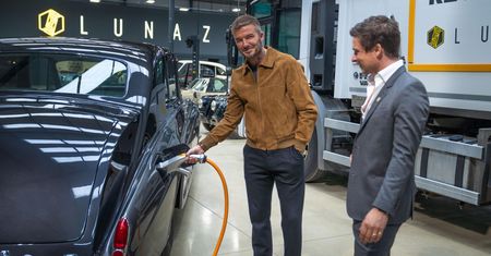 David Beckham inwestuje w elektryki. Kupił udziały Lunaza