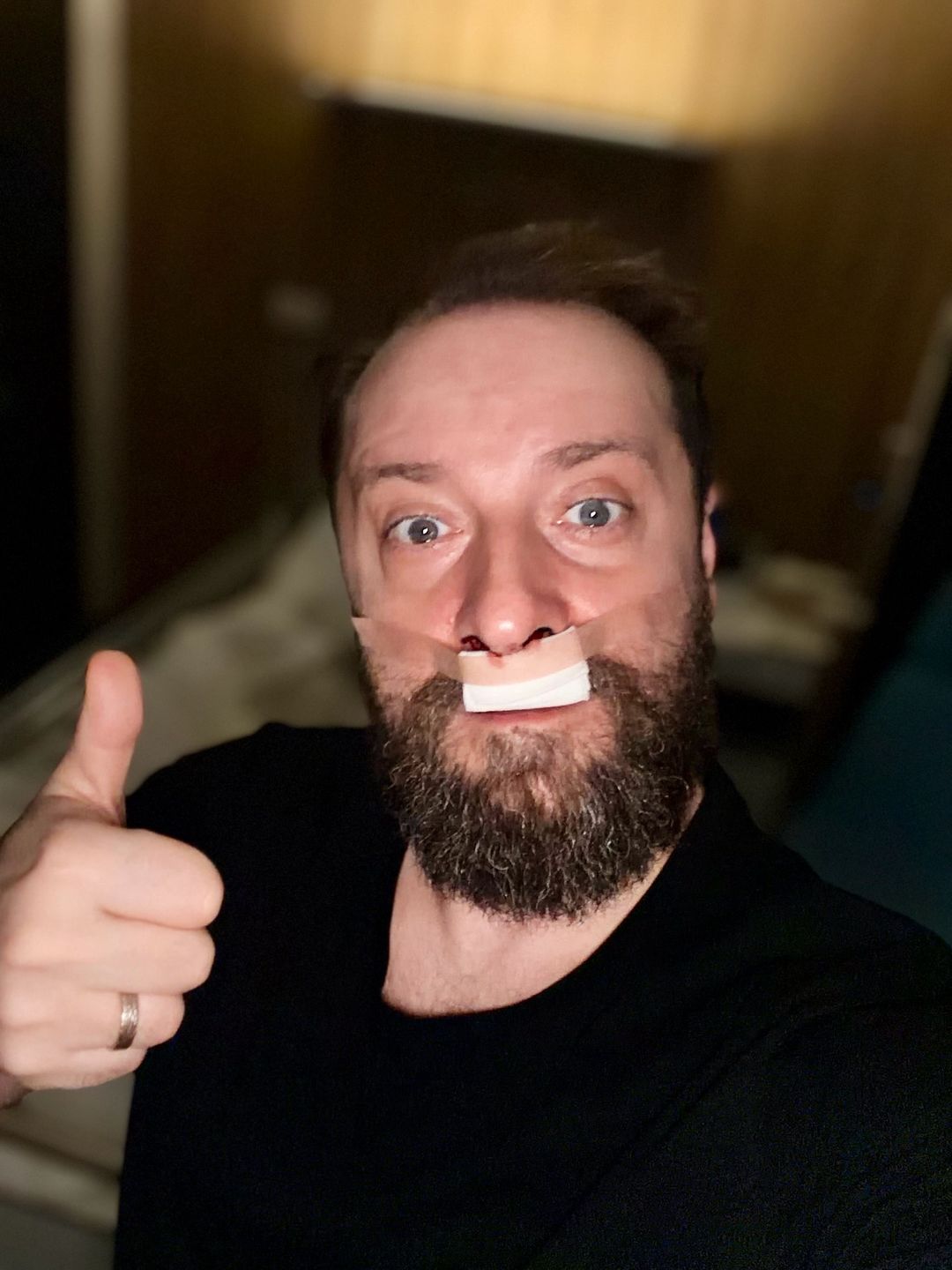 Łukasz Drapała po operacji