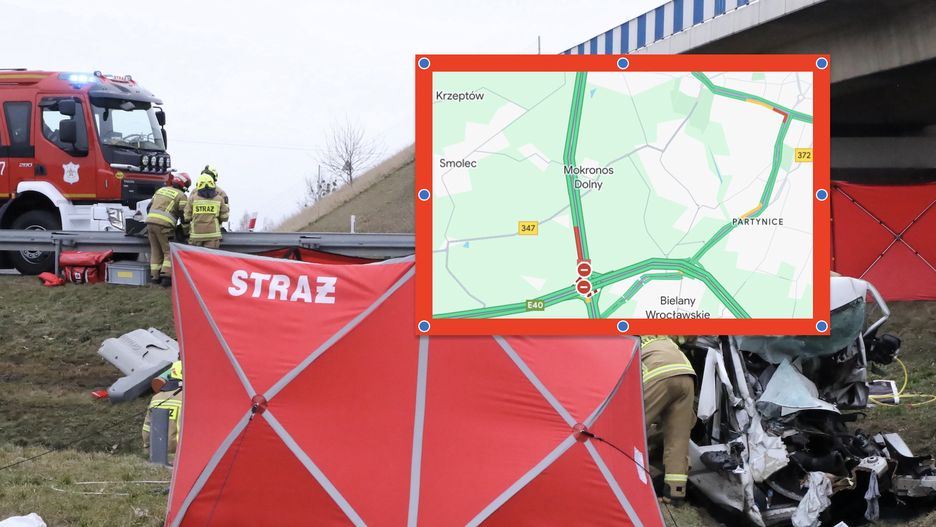 W wypadku w sobotę rano pod Wrocławiem zginęła jedna osoba