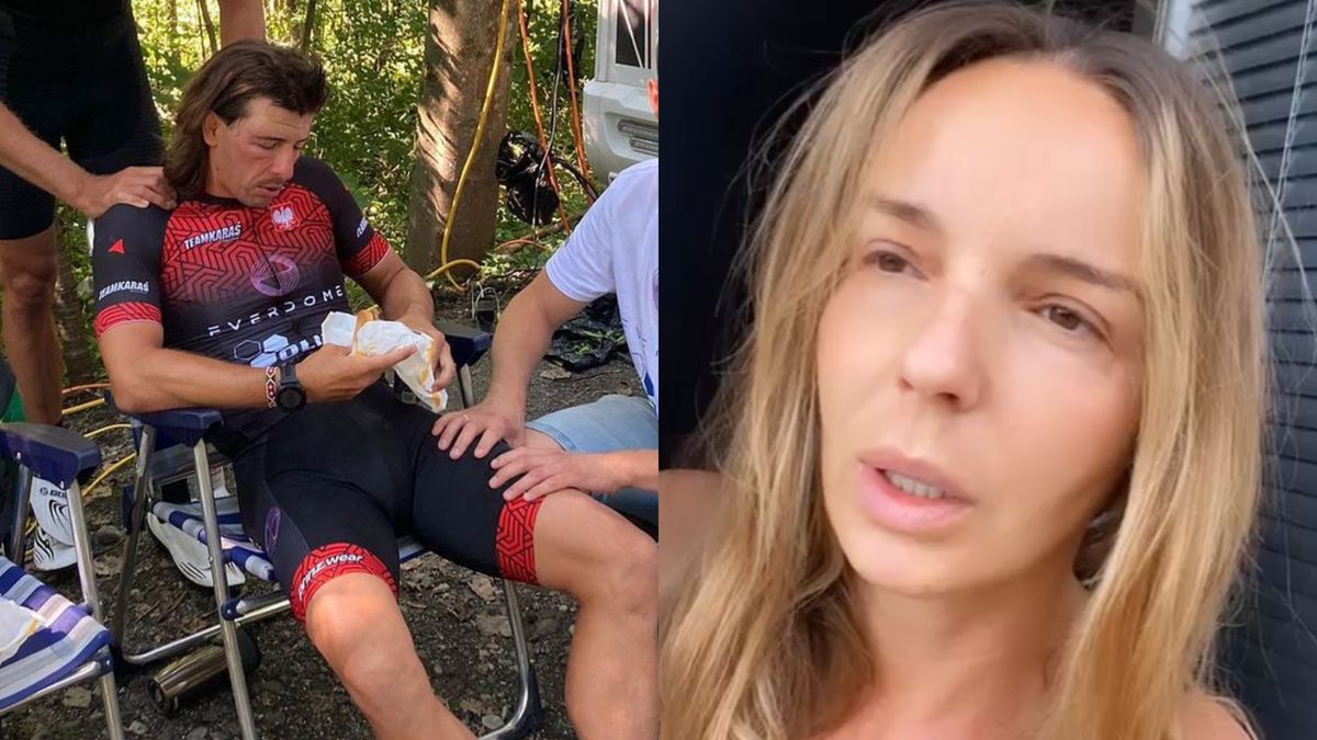 Agnieszka Włodarczyk martwi się o ukochanego. Robert Karaś walczy w 10-krotnym Ironmanie