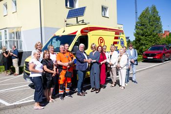 Kobylnica ma swoją karetkę pogotowia. Przesunięto ją ze Słupska