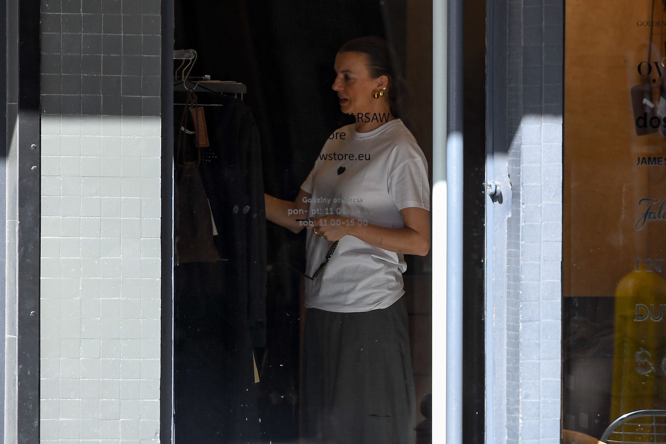 Katarzyna Sokołowska na zakupach