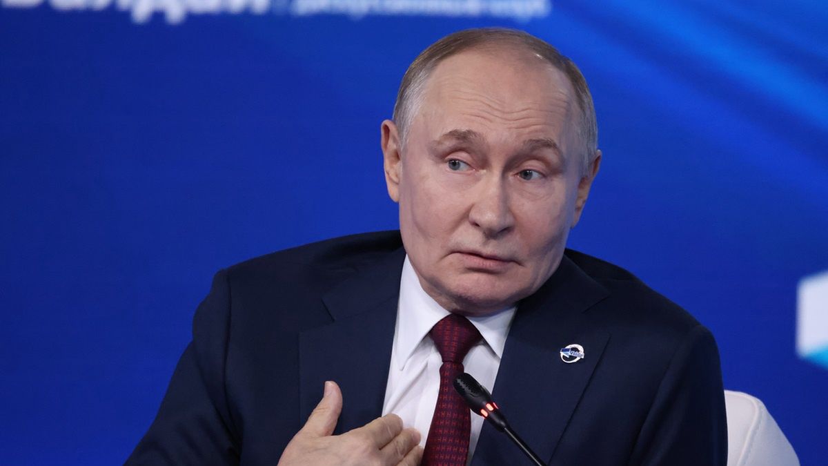 Władimir Putin, rosyjski dyktator.