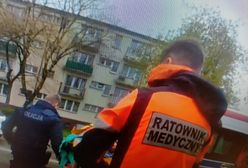 Spanikowany podbiegł do patrolu. Policjanci pomogli uratować mężczyznę