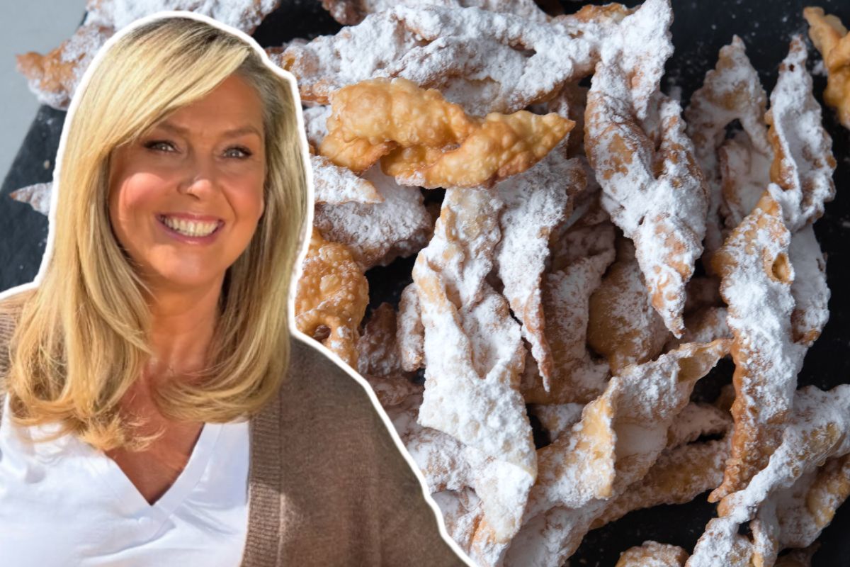 Ewa Wachowicz chrust smaży tylko w ten sposób. Musi się szybko zezłocić