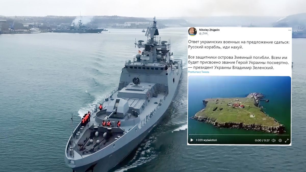 W wyniku ataku na Wyspę Węży zginęło 13 ukraińskich pograniczników 